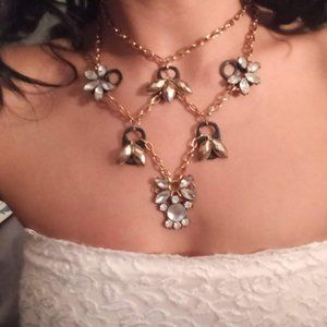 Women's Floral Pendant Necklace